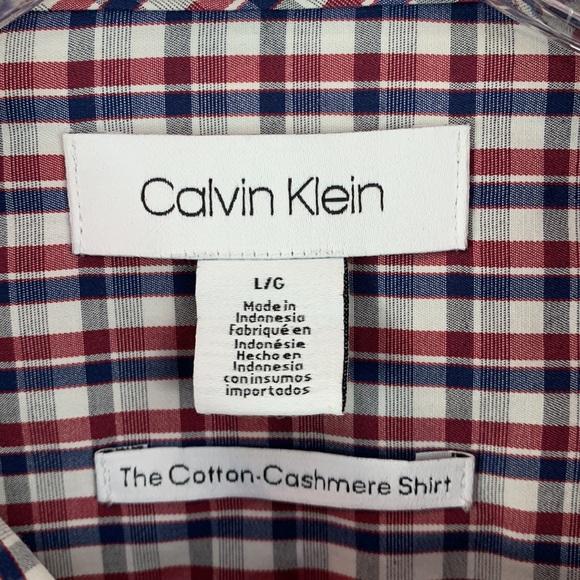 Calvin Klein The Cotton Cashmere Shirt NEW! - Picture 6 of 8